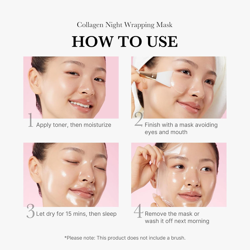 Collagen Night Wrapping Glow Mask 75ml