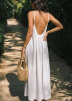 CAMI BACKLESS DRESS