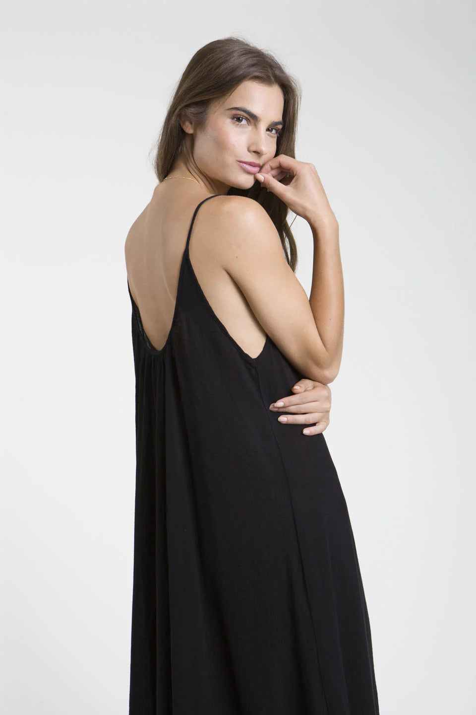 CAMI BACKLESS DRESS