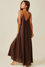 CAMI BACKLESS DRESS